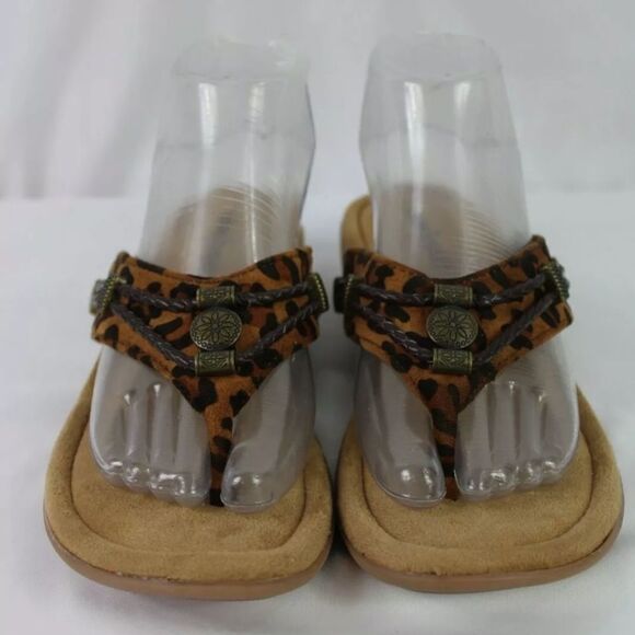 Minnetonka Womens Sliverthorne Brown Flat Sandals Shoes 9 Medium (B,M).New - Picture 5 of 10
